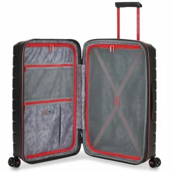 Roncato Koffersets Als Hartgepäck|Koffersets 3-Teilig<B-Flying Move 4 Rollen Kofferset 3-teilig mit Dehnfalte nero fumo