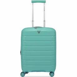 Roncato Hartgepäck Kabinengepäck|4-Rollen Kabinentrolleys<B-Flying Move 4 Rollen Kabinentrolley 55 cm mit Dehnfalte salbei