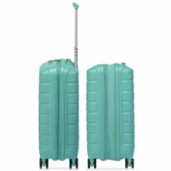 Roncato Hartgepäck Kabinengepäck|4-Rollen Kabinentrolleys<B-Flying Move 4 Rollen Kabinentrolley 55 cm mit Dehnfalte salbei