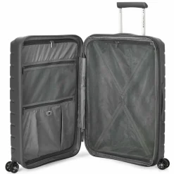 Roncato Koffersets Als Hartgepäck|Koffersets 3-Teilig<B-Flying Move 4 Rollen Kofferset 3-teilig mit Dehnfalte anthrazit