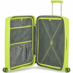 Roncato B-Flying Move 4 Rollen Trolley 68 cm mit Dehnfalte cyber lime