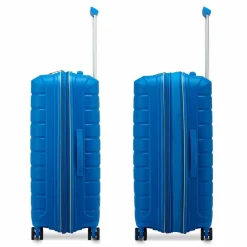 Roncato 4-Rollen Koffer|Hartgepäck<B-Flying Move 4 Rollen Trolley 68 cm mit Dehnfalte blue