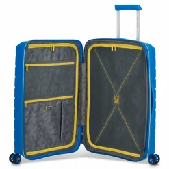 Roncato 4-Rollen Koffer|Hartgepäck<B-Flying Move 4 Rollen Trolley 68 cm mit Dehnfalte blue