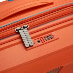 Clearance Roncato B-Flying Move 4 Rollen Trolley 68 cm mit Dehnfalte orange
