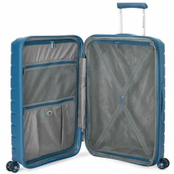 Hot Roncato B-Flying Move 4 Rollen Kofferset 3-teilig mit Dehnfalte denim