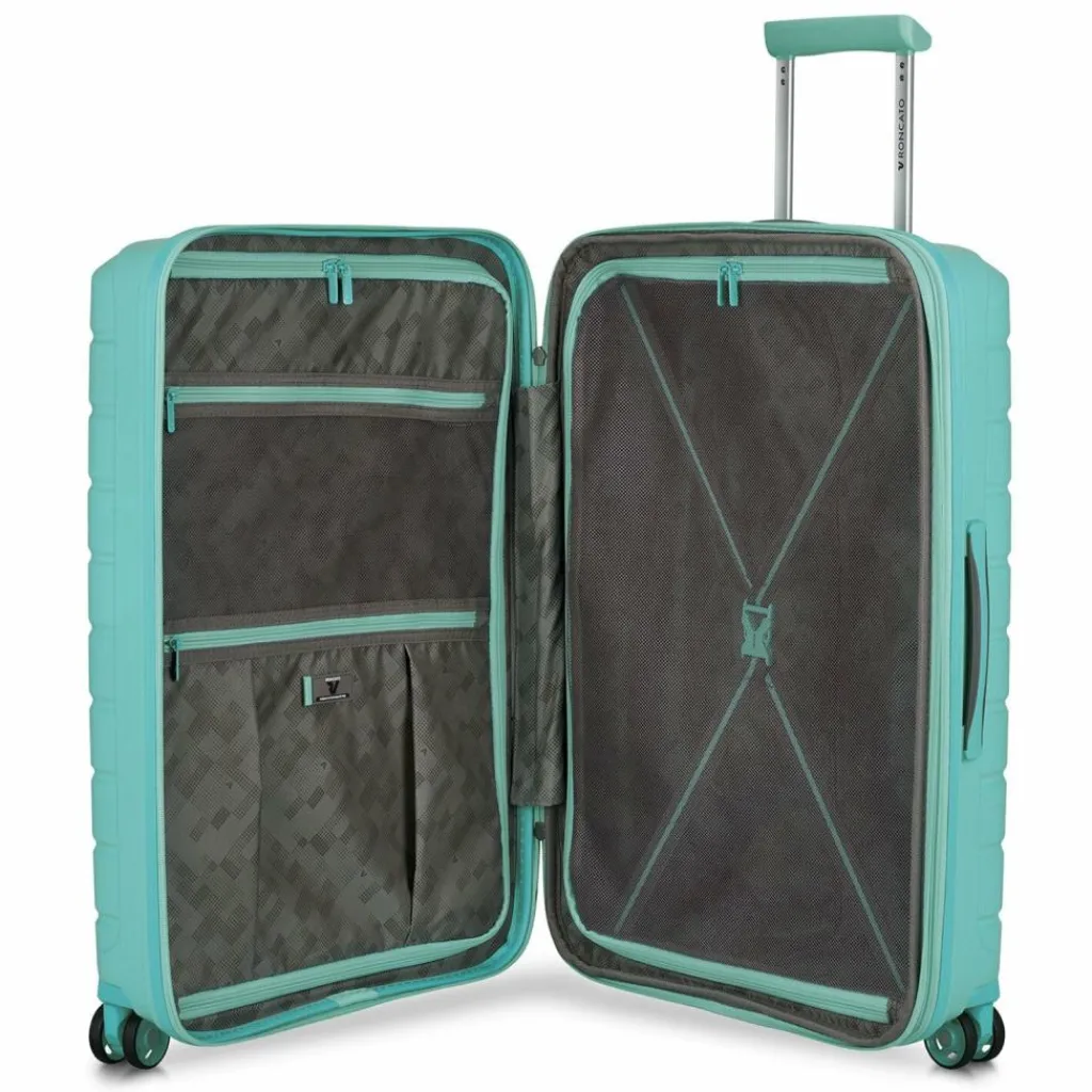 Roncato B-Flying Move 4 Rollen Kofferset 3-teilig mit Dehnfalte