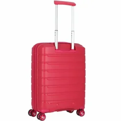 Roncato Hartgepäck Kabinengepäck|4-Rollen Kabinentrolleys<B-Flying Move 4 Rollen Kabinentrolley 55 cm mit Dehnfalte magenta