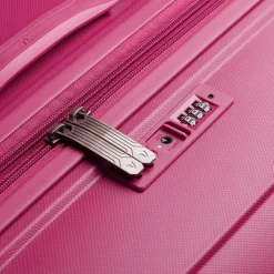 Roncato Koffersets Als Hartgepäck|Koffersets 3-Teilig<B-Flying Move 4 Rollen Kofferset 3-teilig mit Dehnfalte magenta