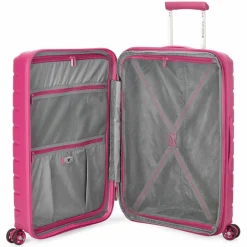 Roncato Koffersets Als Hartgepäck|Koffersets 3-Teilig<B-Flying Move 4 Rollen Kofferset 3-teilig mit Dehnfalte magenta