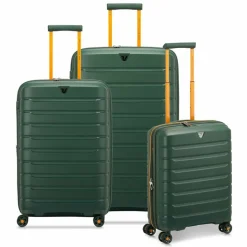 Roncato Koffersets Als Hartgepäck|Koffersets 3-Teilig<B-Flying Move 4 Rollen Kofferset 3-teilig mit Dehnfalte verde mimetico