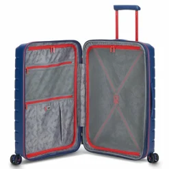 Hot Roncato B-Flying Move 4 Rollen Kofferset 3-teilig mit Dehnfalte ultramarine blue