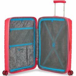 Roncato Hartgepäck|4-Rollen Koffer<B-Flying Move 4 Rollen Trolley 68 cm mit Dehnfalte radiant red