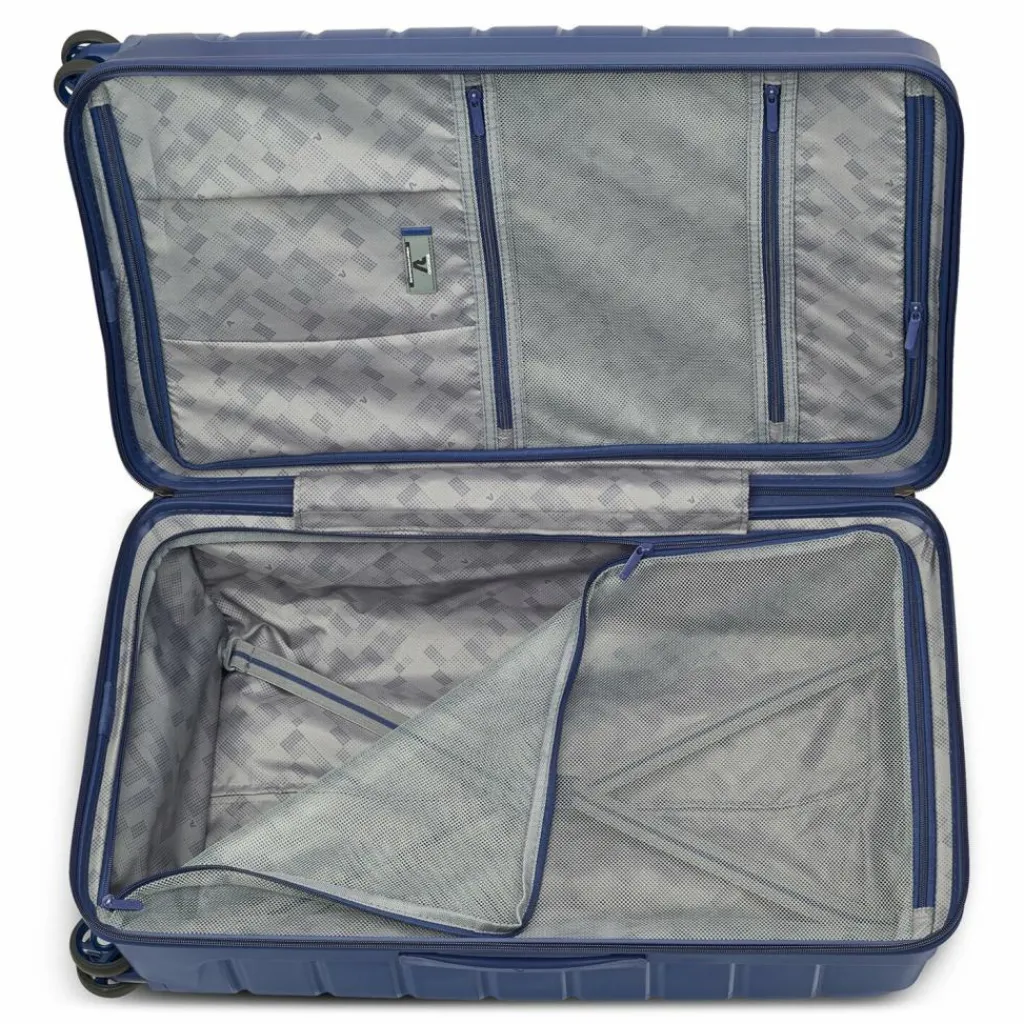 Discount Roncato B-Flying Trunk 4 Rollen Trolley 69 cm blau