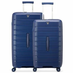 Roncato Koffersets Als Hartgepäck|Koffersets 2-Teilig<B-Flying Trunk 4 Rollen Kofferset 2-teilig blau