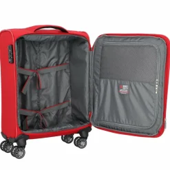 Hot Roncato Crosslite 4-Rollen Kabinentrolley 55 cm rosso