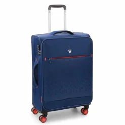 Roncato Weichgepäck|4-Rollen Koffer<Crosslite 4-Rollen Trolley 65 cm crosslite blu