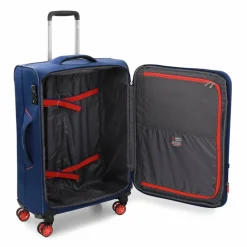 Roncato Weichgepäck|4-Rollen Koffer<Crosslite 4-Rollen Trolley 65 cm crosslite blu