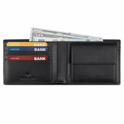 Herren Roncato Detroit Geldbörse RFID Schutz Leder 12 cm