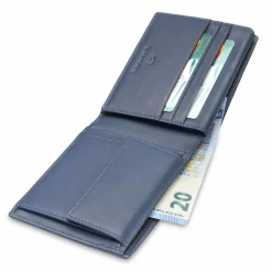 Roncato Damengeldbörsen Querformat<Detroit Geldbörse Leder 12.5 cm denim