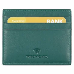 New Roncato Detroit Kreditkartenetui RFID Schutz Leder 10 cm verde foresta