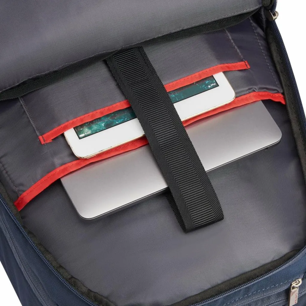 Online Roncato Easy Office 2.0 2 Rollen Rucksacktrolley 48 cm Laptopfach blu notte