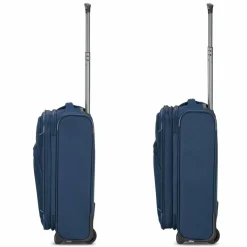 Outlet Roncato Gateway 2 Rollen Kabinentrolley S 55 cm mit Dehnfalte blue