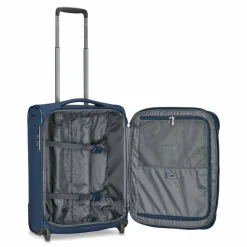 Outlet Roncato Gateway 2 Rollen Kabinentrolley S 55 cm mit Dehnfalte blue