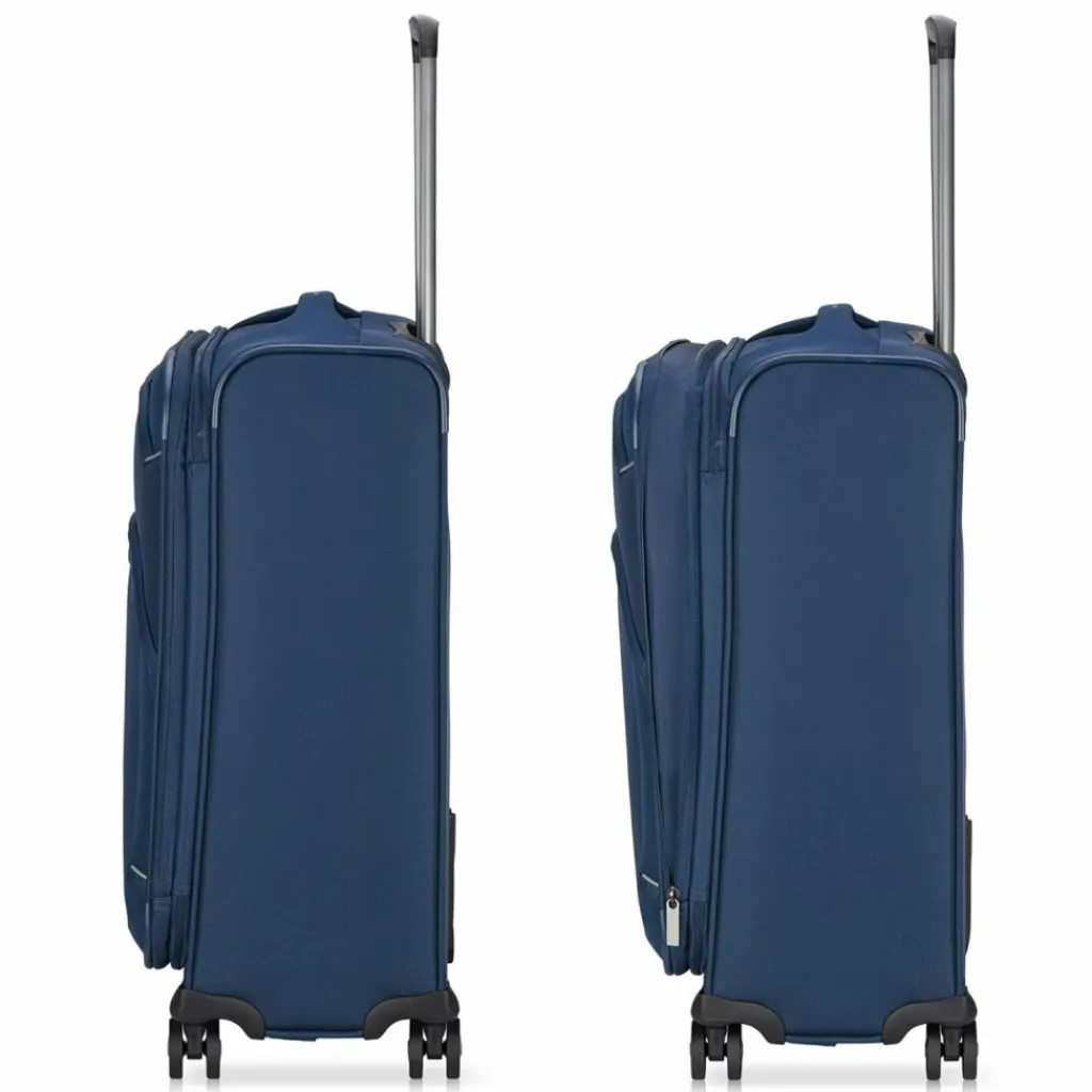 Roncato Koffersets Als Weichgepäck|Koffersets 2-Teilig<Gateway 4 Rollen Kofferset 2-teilig mit Dehnfalte blue