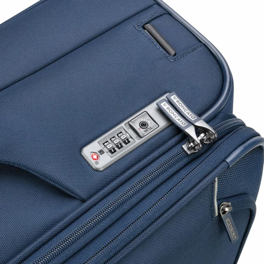Roncato Koffersets Als Weichgepäck|Koffersets 2-Teilig<Gateway 4 Rollen Kofferset 2-teilig mit Dehnfalte blue