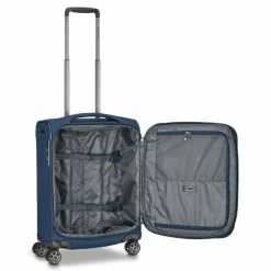 Outlet Roncato Gateway 4 Rollen Kabinentrolley S 55 cm mit Dehnfalte blue