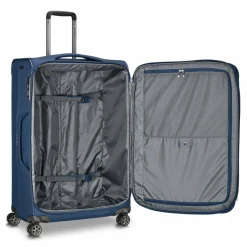 Roncato Weichgepäck|4-Rollen Koffer<Gateway 4 Rollen Trolley L 78 cm mit Dehnfalte blue