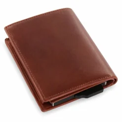 Clearance Roncato Iron Kreditkartenetui RFID Leder 10 cm marrone