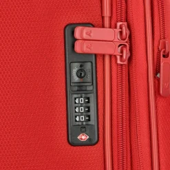 Sale Roncato Ironik 2.0 4 Rollen Kabinentrolley 55 cm mit Dehnfalte rosso