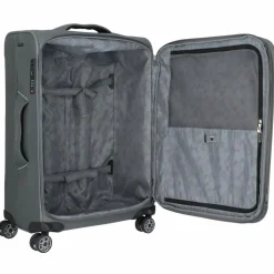 Roncato Koffersets Als Weichgepäck|Koffersets 3-Teilig<Ironik 2.0 4 Rollen Kofferset 3-teilig mit Dehnfalte antracite