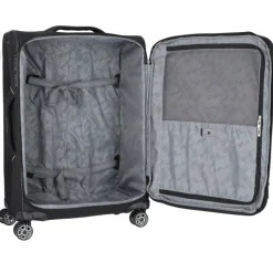 Roncato Koffersets Als Weichgepäck|Koffersets 3-Teilig<Ironik 2.0 4 Rollen Kofferset 3-teilig mit Dehnfalte nero