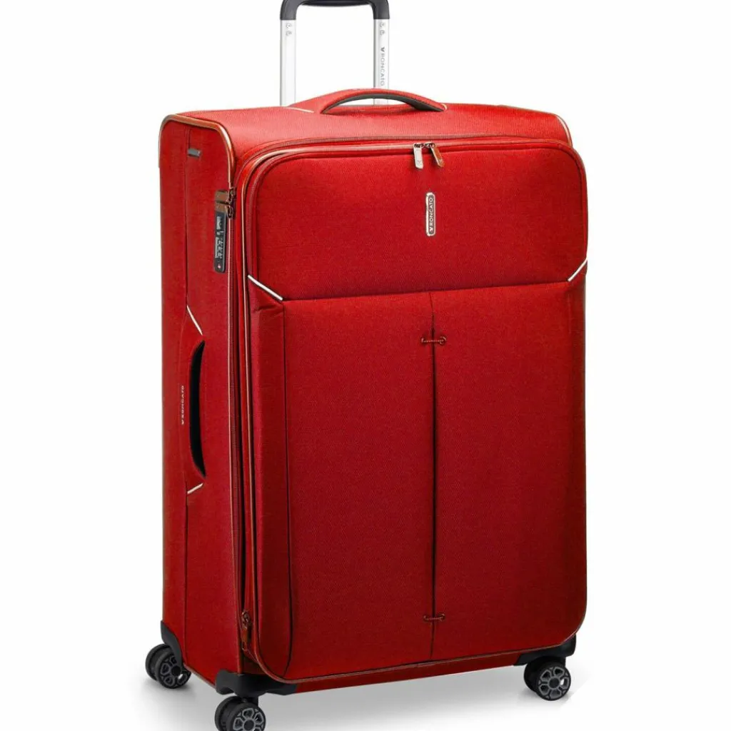 Clearance Roncato Ironik 2.0 4 Rollen Trolley 75 cm mit Dehnfalte rosso