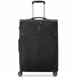Roncato Weichgepäck|4-Rollen Koffer<Ironik 2.0 4 Rollen Trolley 65 cm mit Dehnfalte nero