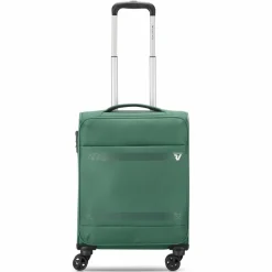 Roncato Weichgepäck Kabinengepäck|4-Rollen Kabinentrolleys<Jazz 4.0 4 Rollen Kabinentrolley S 55 cm mit Dehnfalte smaragd
