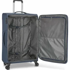 Hot Roncato Jazz 4.0 4 Rollen Trolley L 78 cm mit Dehnfalte nachtblau