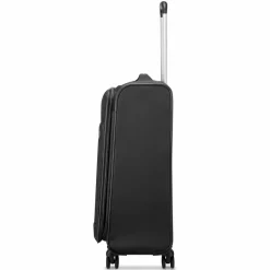 Roncato Weichgepäck|4-Rollen Koffer<Jazz 4.0 4 Rollen Trolley M 65 cm mit Dehnfalte schwarz