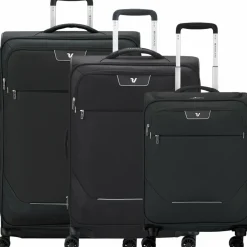 Roncato Koffersets Als Weichgepäck|Koffersets 3-Teilig<Joy 4-Rollen Kofferset 3tlg. nero