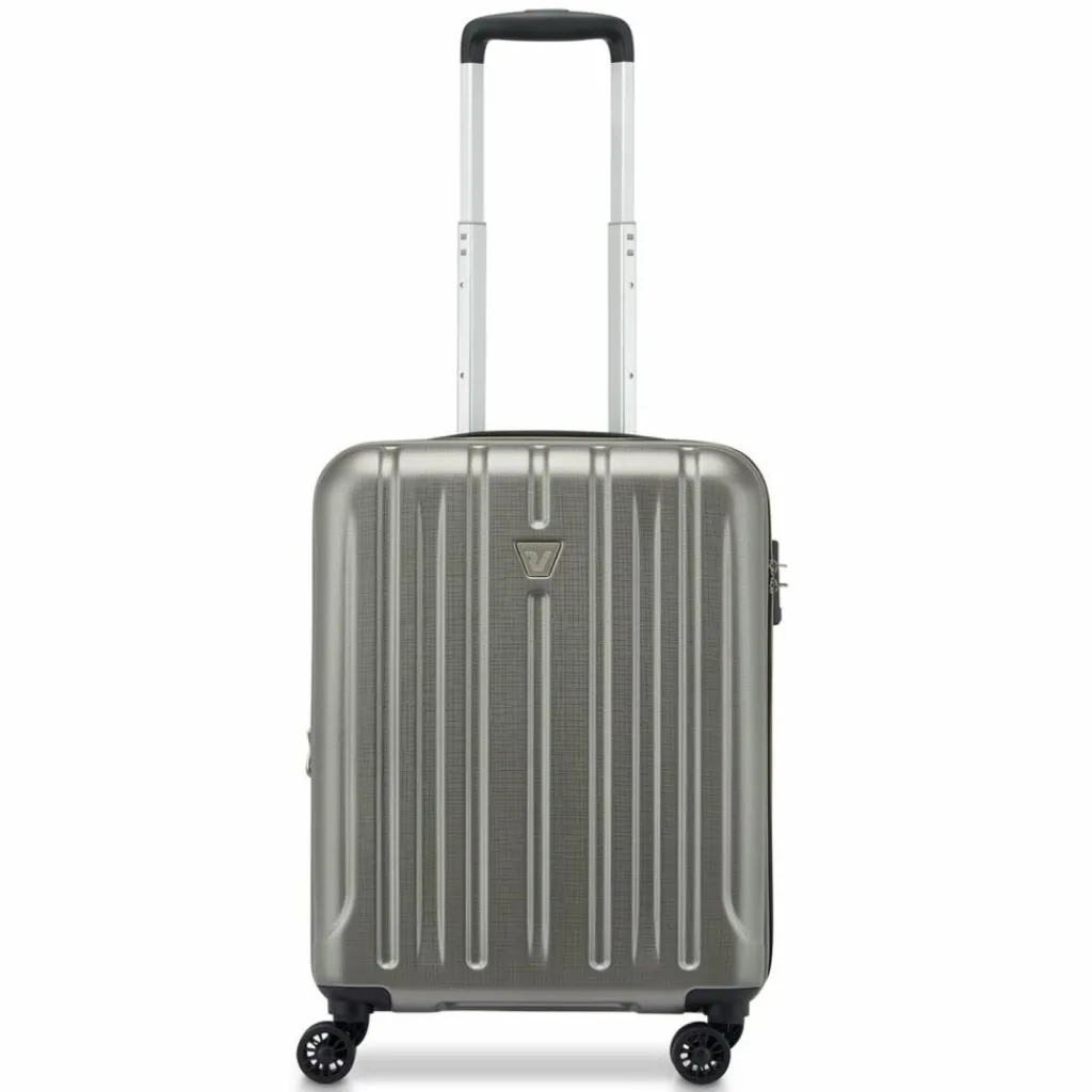 Roncato Kinetic 2.0 4 Rollen Kabinentrolley 55 cm mit Dehnfalte champagne