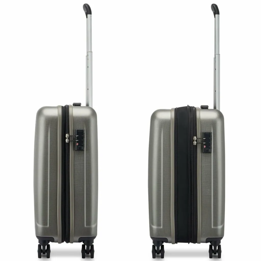 Roncato Kinetic 2.0 4 Rollen Kabinentrolley 55 cm mit Dehnfalte champagne