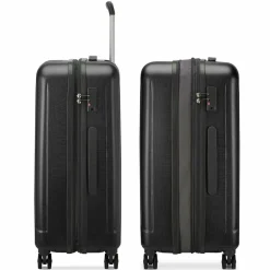 Roncato Kinetic 2.0 4 Rollen Kofferset 3-teilig mit Dehnfalte nero