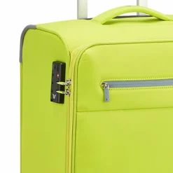 Roncato Weichgepäck Kabinengepäck|4-Rollen Kabinentrolleys<Lite Soft Neon 4 Rollen Kabinentrolley 55 cm lime