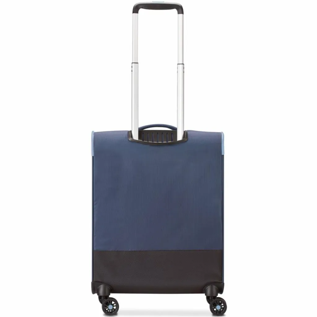 Best Roncato Lite Soft Neon 4 Rollen Kabinentrolley 55 cm navy blau
