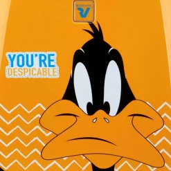 New Roncato Looney Tunes 4 Rollen Kindertrolley 44 cm daffy duck arancio