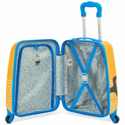 New Roncato Looney Tunes 4 Rollen Kindertrolley 44 cm daffy duck arancio