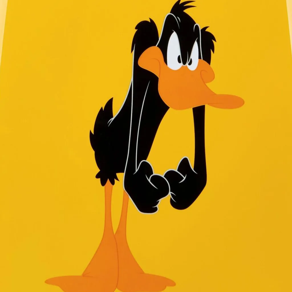 Roncato Kinder Koffer<Looney Tunes 4 Rollen Kindertrolley 50 cm daffy duck papaya