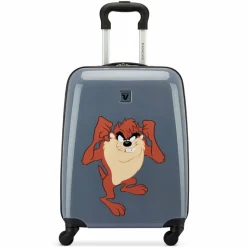 Discount Roncato Looney Tunes 4 Rollen Kindertrolley 50 cm taz antracite